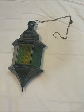 NWT - Multicolored Tealight Lantern